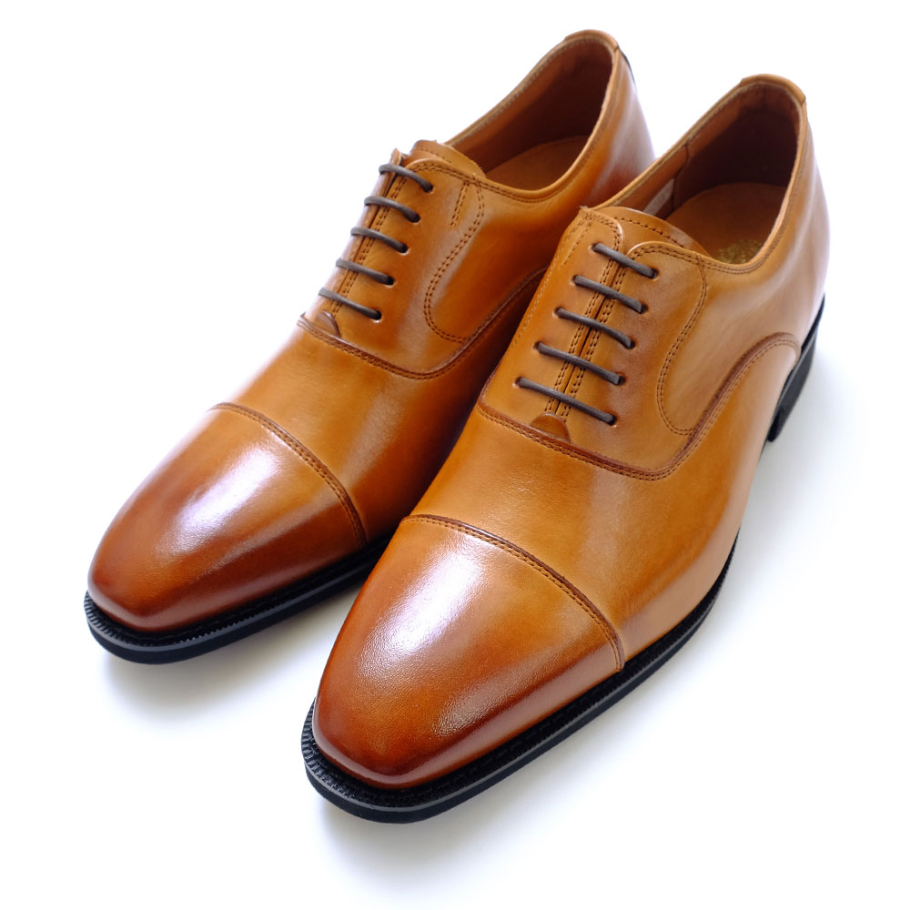 ロングノーズストレートチップcamel