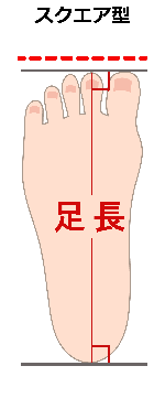 スクエア型